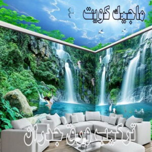 تركيب ورق جدران - صباغ ورق جدران - أحمدعبدالله📞67759229 - ورق الجدران - اصباغ وورق جدران - ورق حائط - ورقة جدران - ورق الحائط - بديل الرخام 5 تركيب ورق جدران